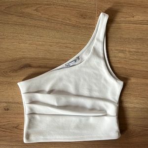 One shoulder tank top